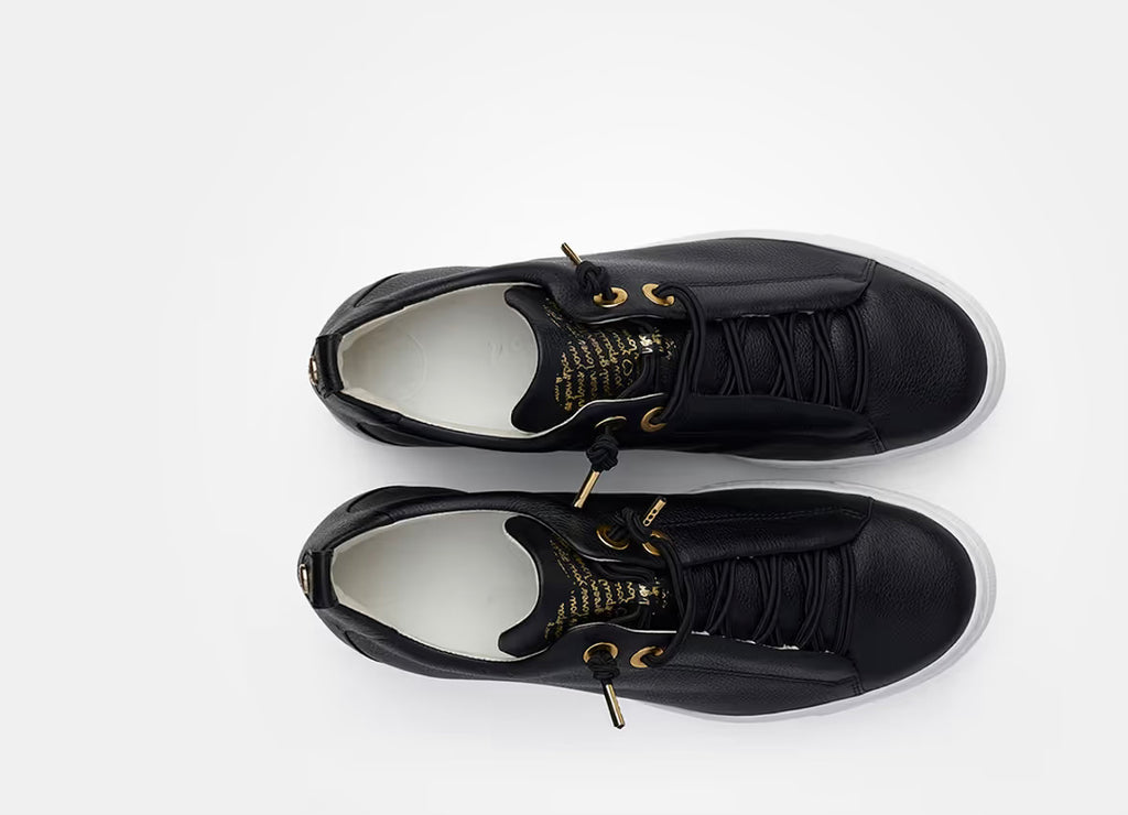 Paul Green F30 Black Gold Sneakers