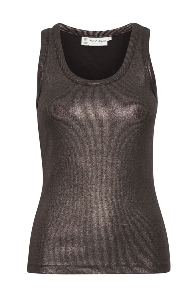 Pulz Ashley Foil Tanktop