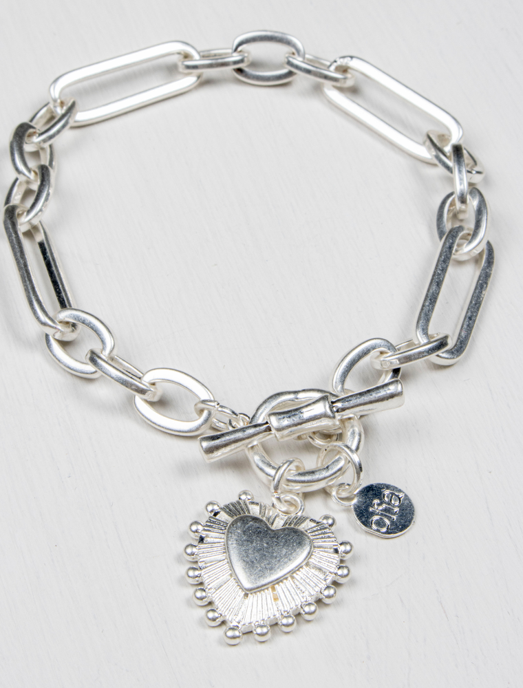 Olia Daphne Silver Plated Bracelet