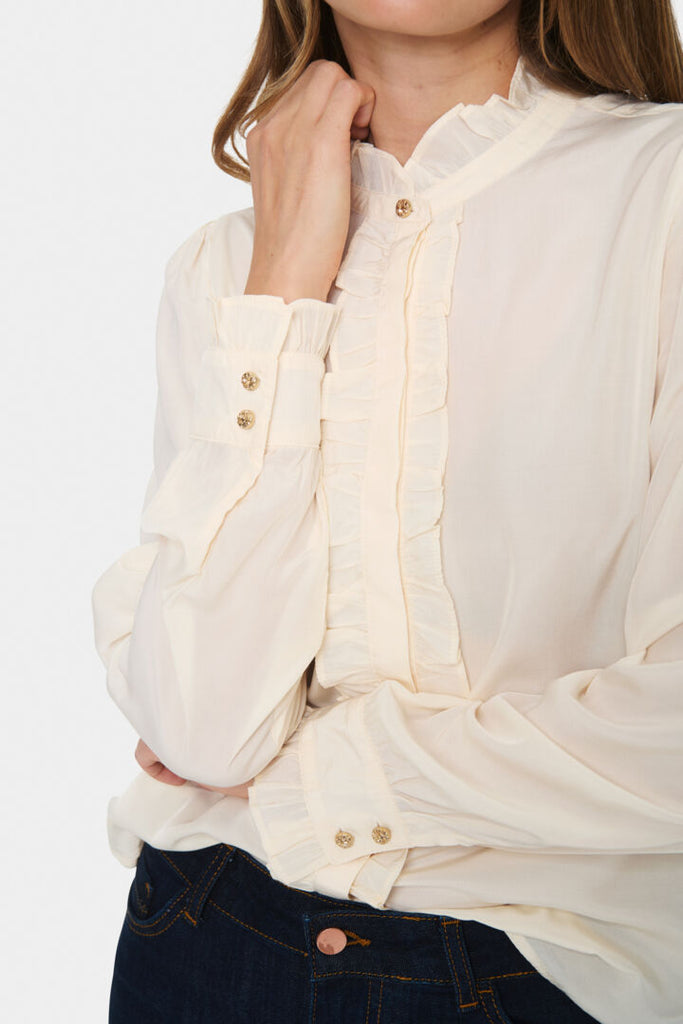 Saint Tropez Felina Shirt Pearled Ivory