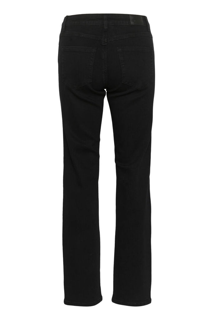 Kaffe Sinem Straight Black Jeans