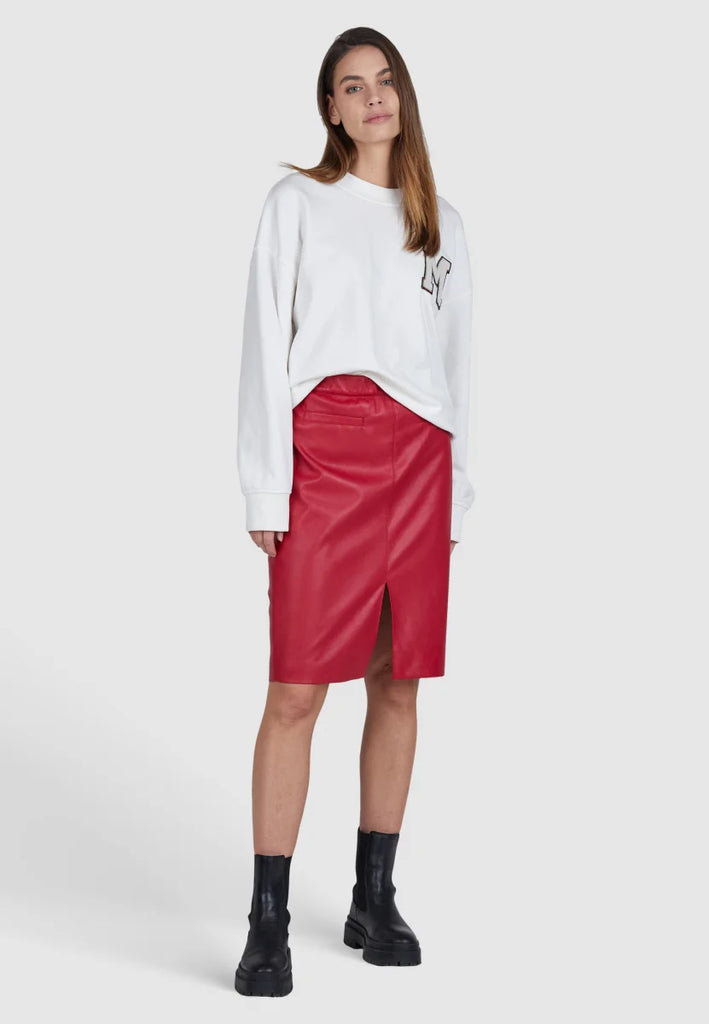 Marc Aurel Sweatshirt with Cloth Appliqué