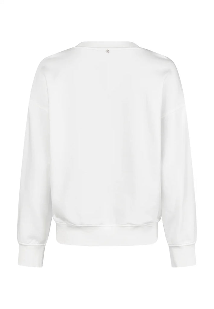 Marc Aurel Sweatshirt with Cloth Appliqué