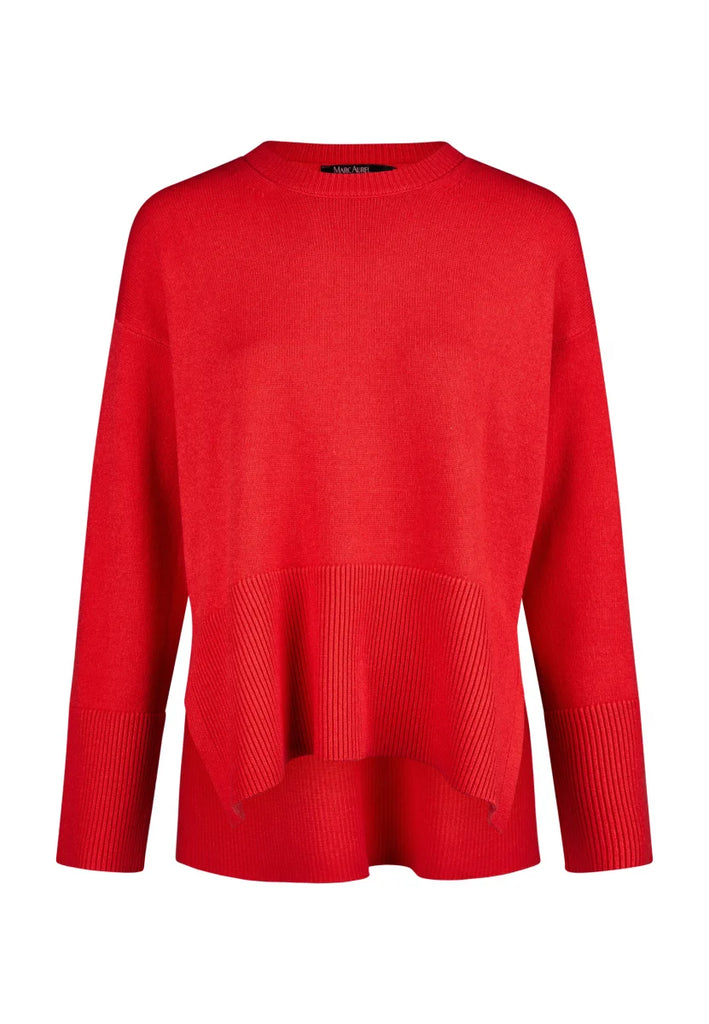 Marc Aurel Sweater With Ribbed Cuffs