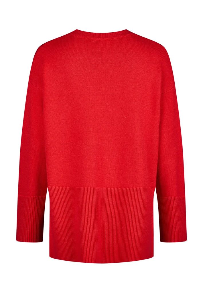 Marc Aurel Sweater With Ribbed Cuffs