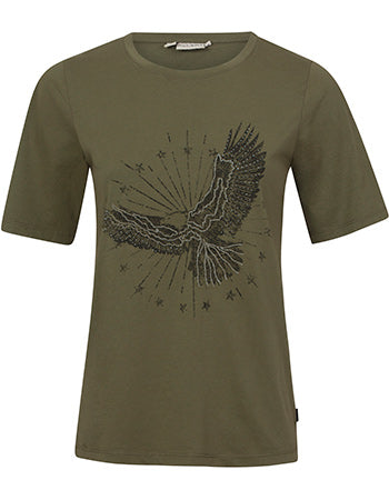 Pulz Alba Eagle Greap Leaf T-shirt