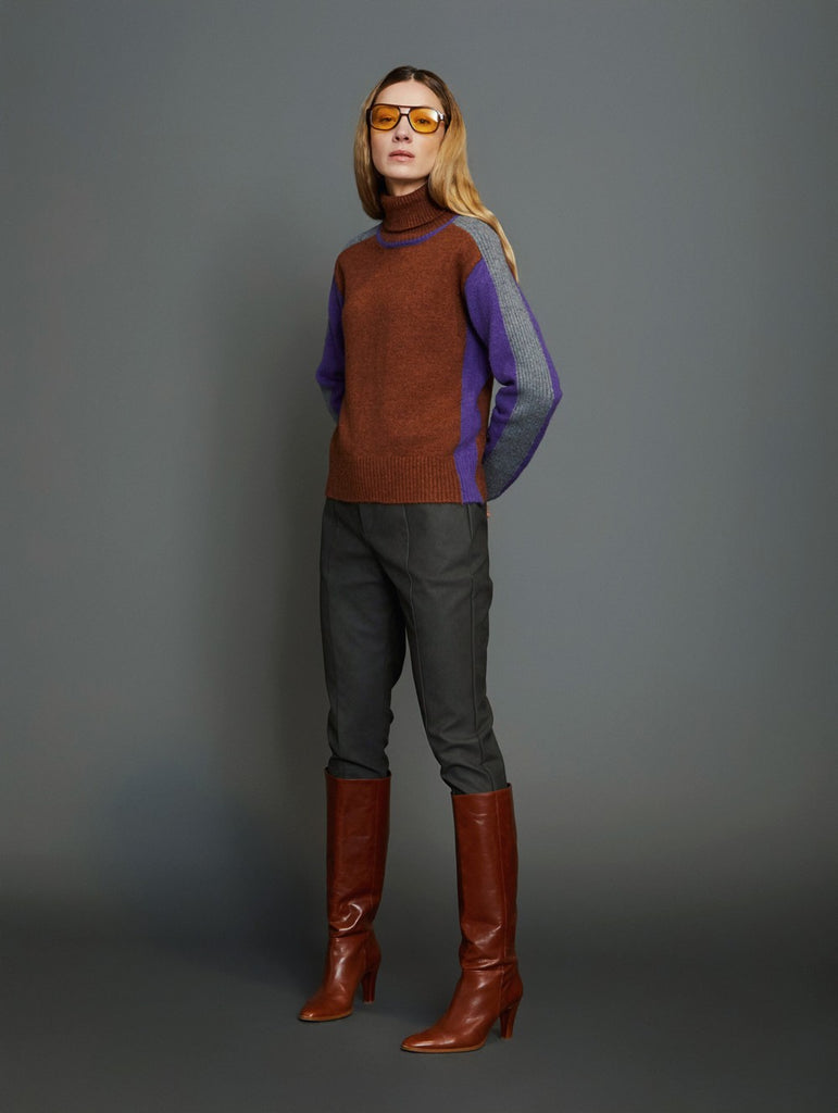 Skatie Midnight Plum Sweater