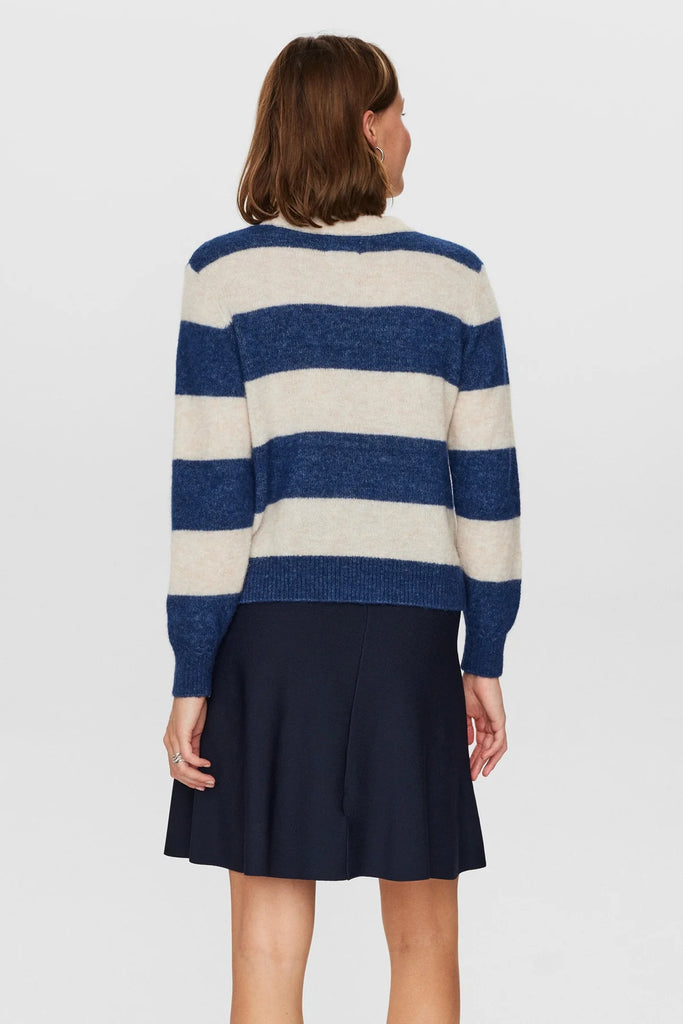 NÜMPH Riette Big Stripe Pullover