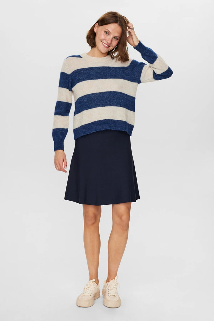 NÜMPH Riette Big Stripe Pullover