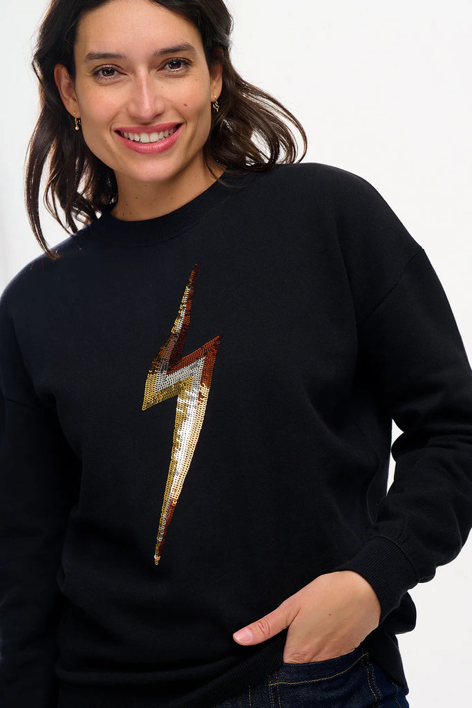 Sugarhill Brighton Sweatshirt Sequin Lightning