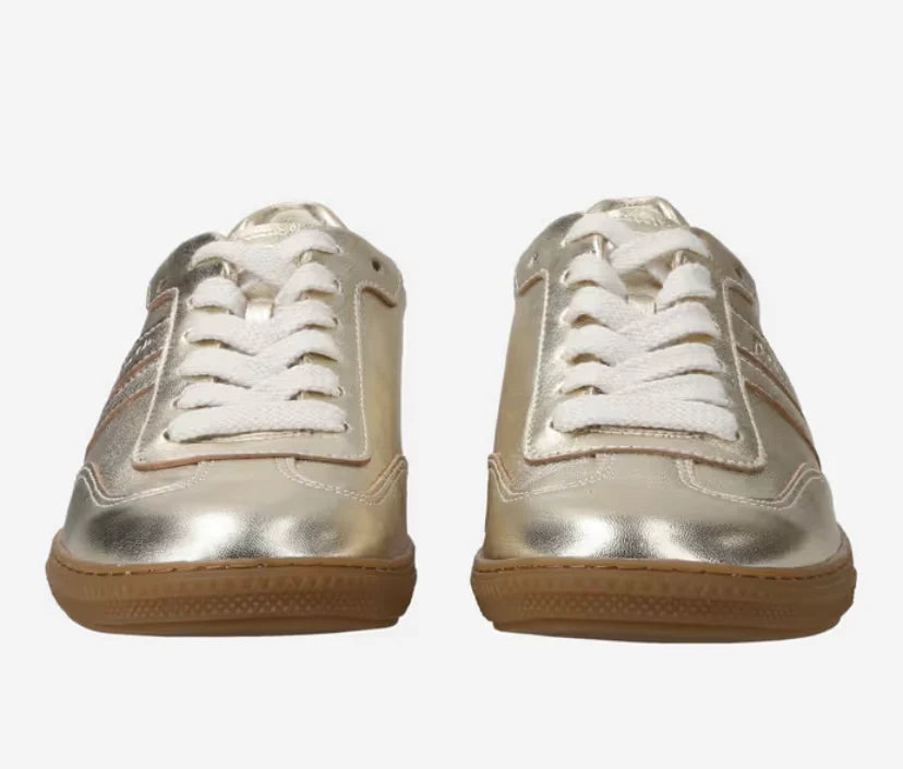 Paul Green H3 Gold Metallic Trainer