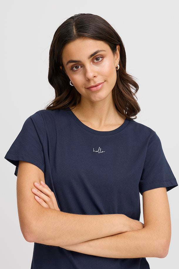 Fransa Tima Navy Tee