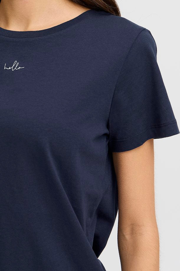 Fransa Tima Navy Tee