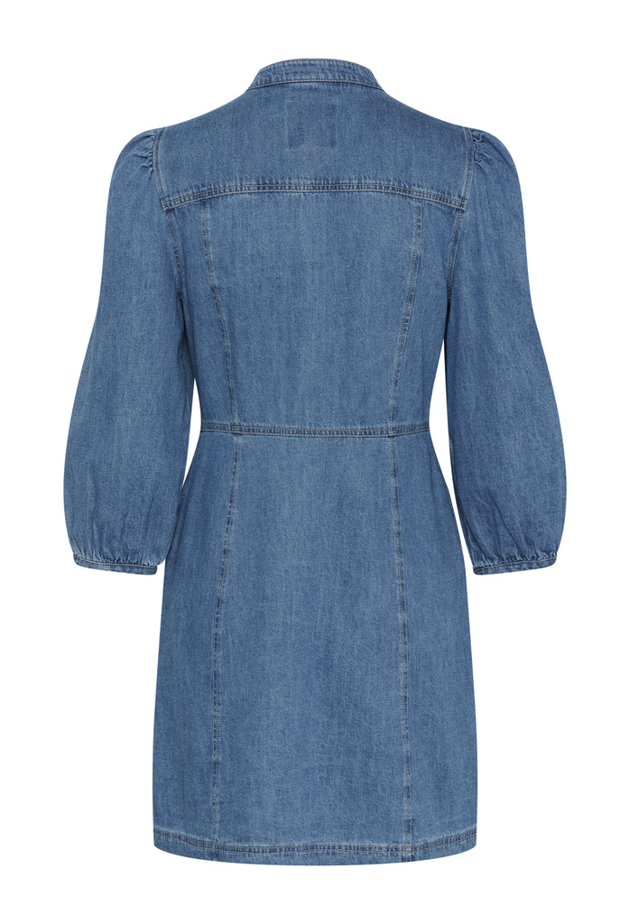 Part Two Polla Dress Medium Blue Denim