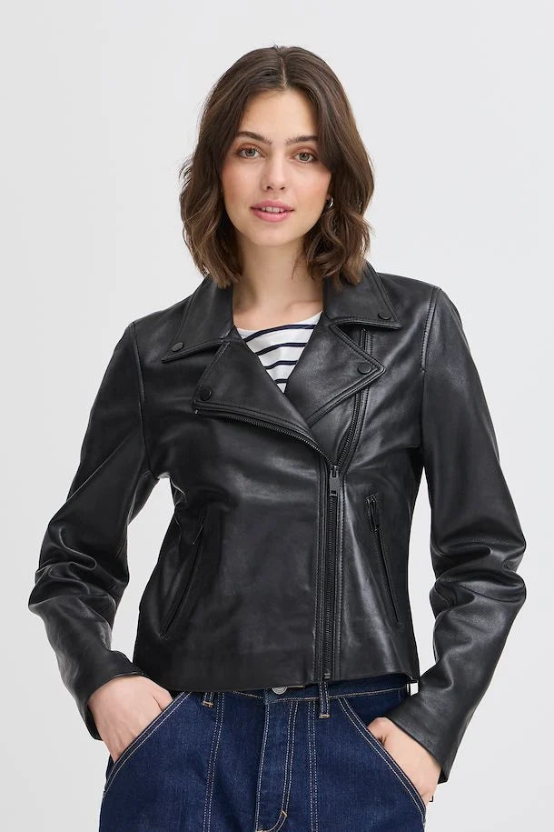 Fransa Rava 100% Leather Jacket