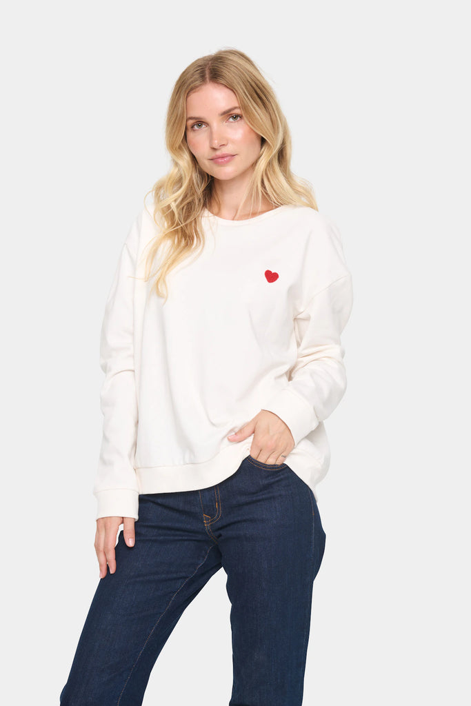 Saint Tropez Hannika Ice Sweatshirt