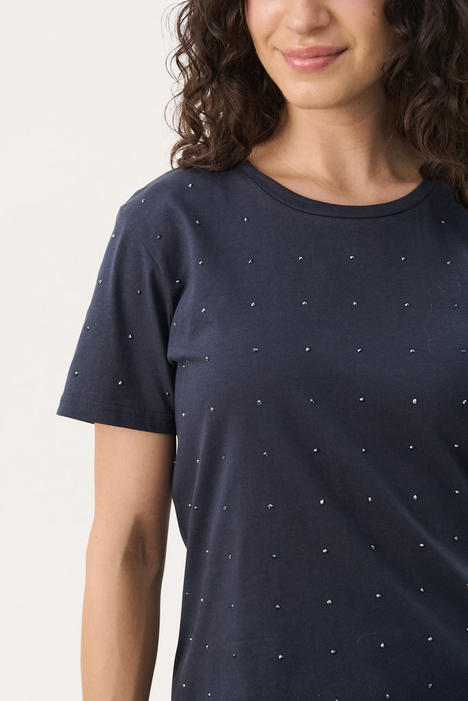 Part Two Maggi Tee Navy