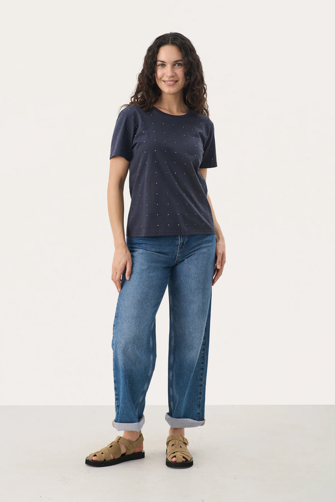 Part Two Maggi Tee Navy