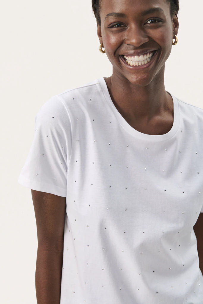 Part Two Maggi Tee White
