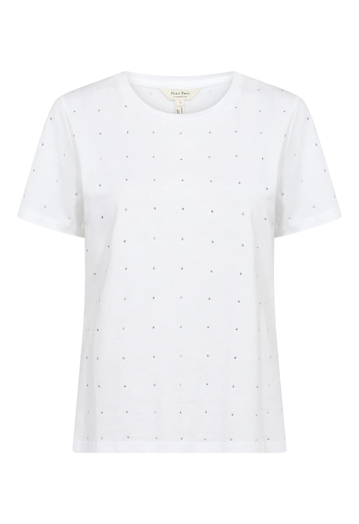 Part Two Maggi Tee White
