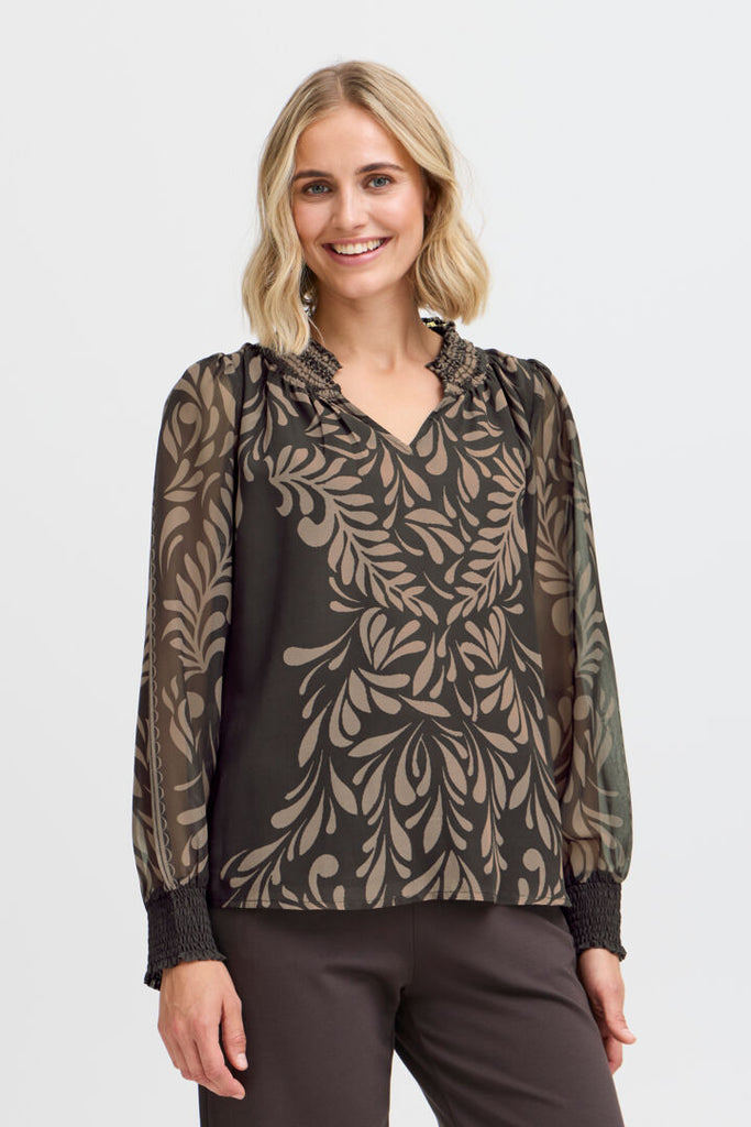 Fransa Charlie Blouse