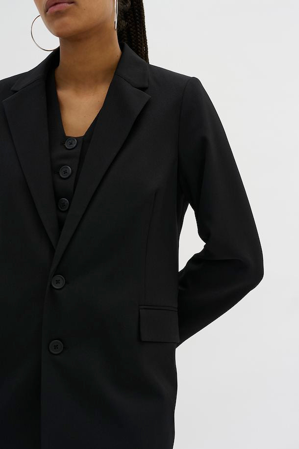 My Essential Wardrobe Disa Black Blazer