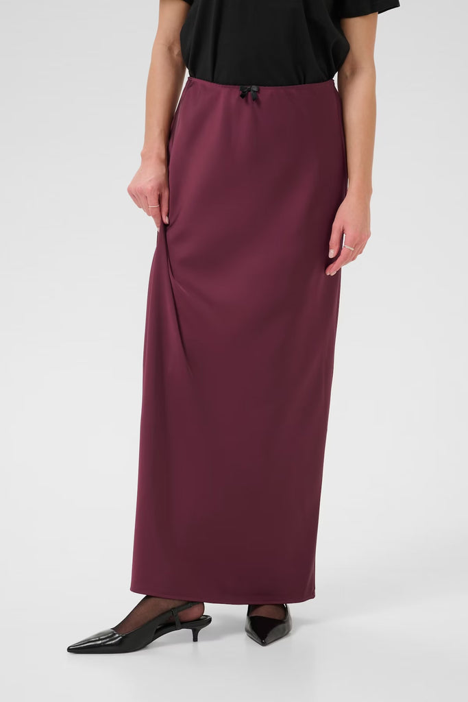 Kaffe Hill Skirt Windsor Wine