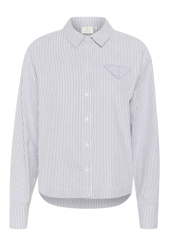 Kaffe Osita Shirt Black/White Oxford
