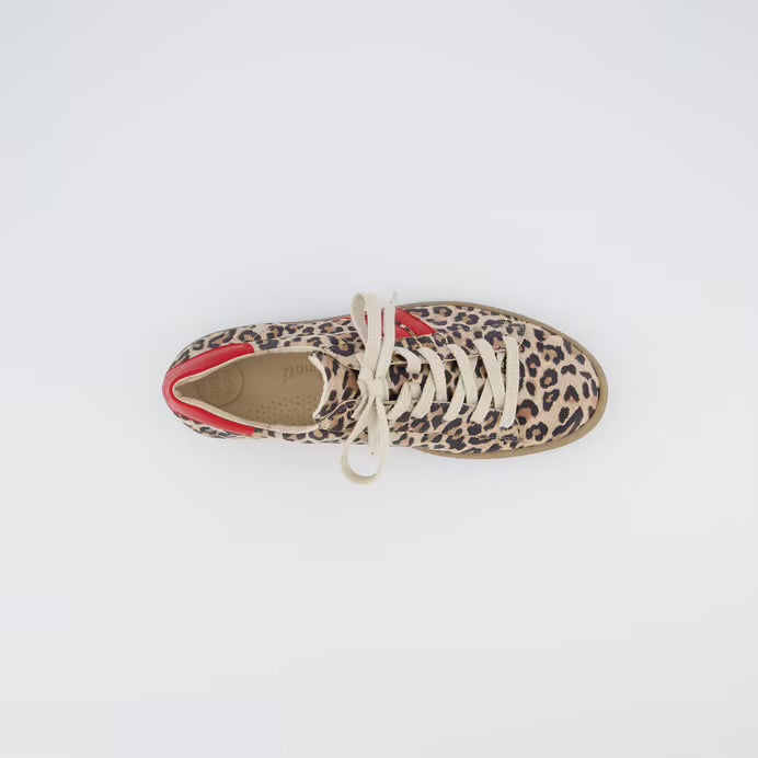 Paul Green H9 Leopard/Red Trainers