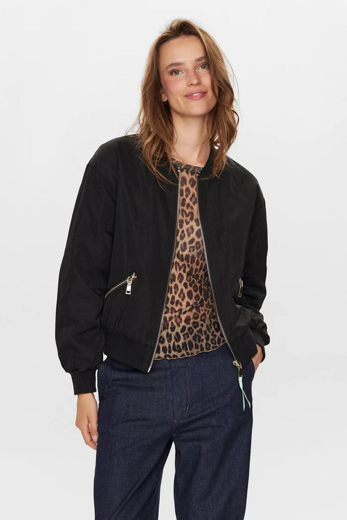 Numph Nora Bomber Jacket Black