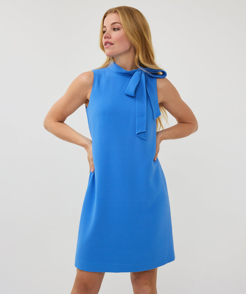 Esqualo Sleeveless Dress Blue