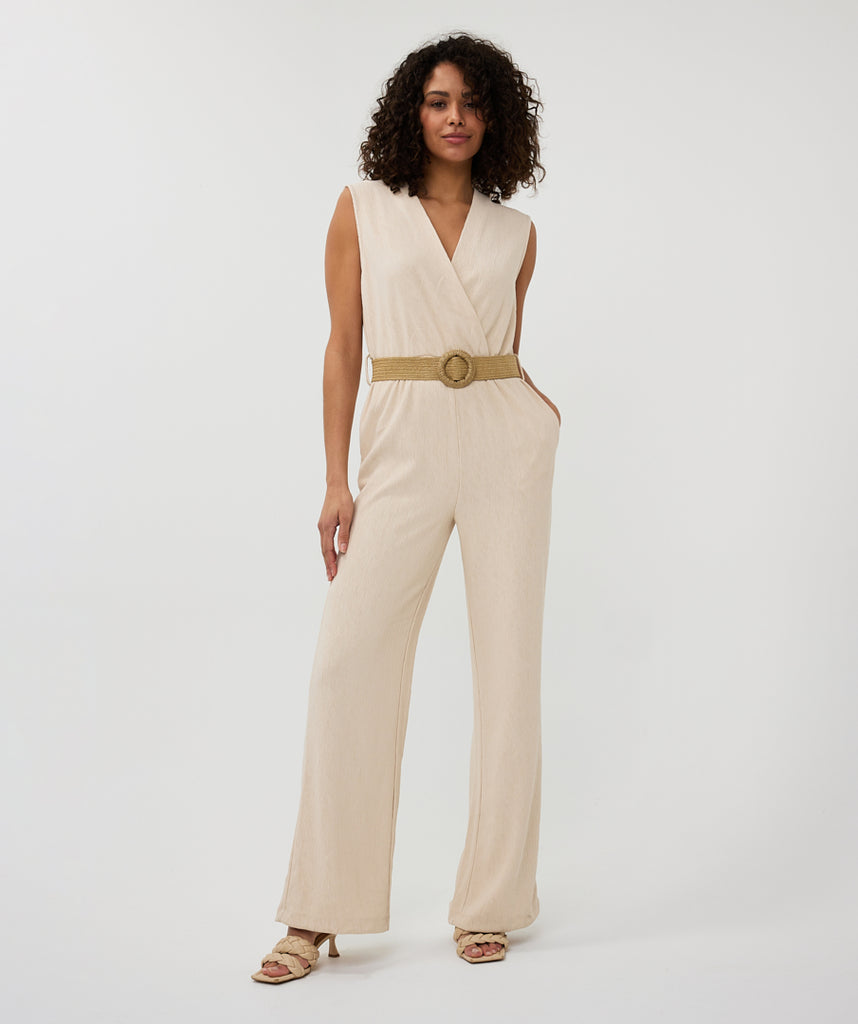 Esqualo Jumpsuit Light Sand