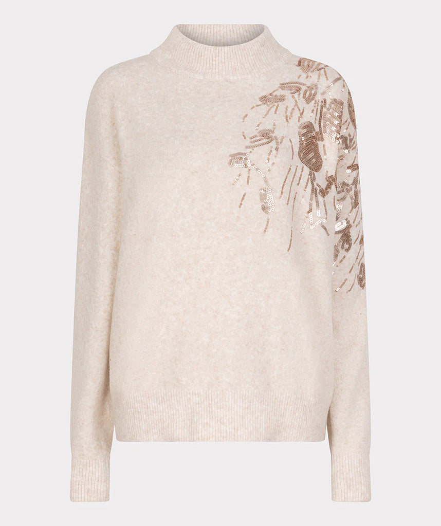 Esqualo Light Sand Sweater