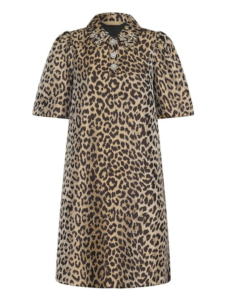 Culture Carol Muxi Dress Leopard
