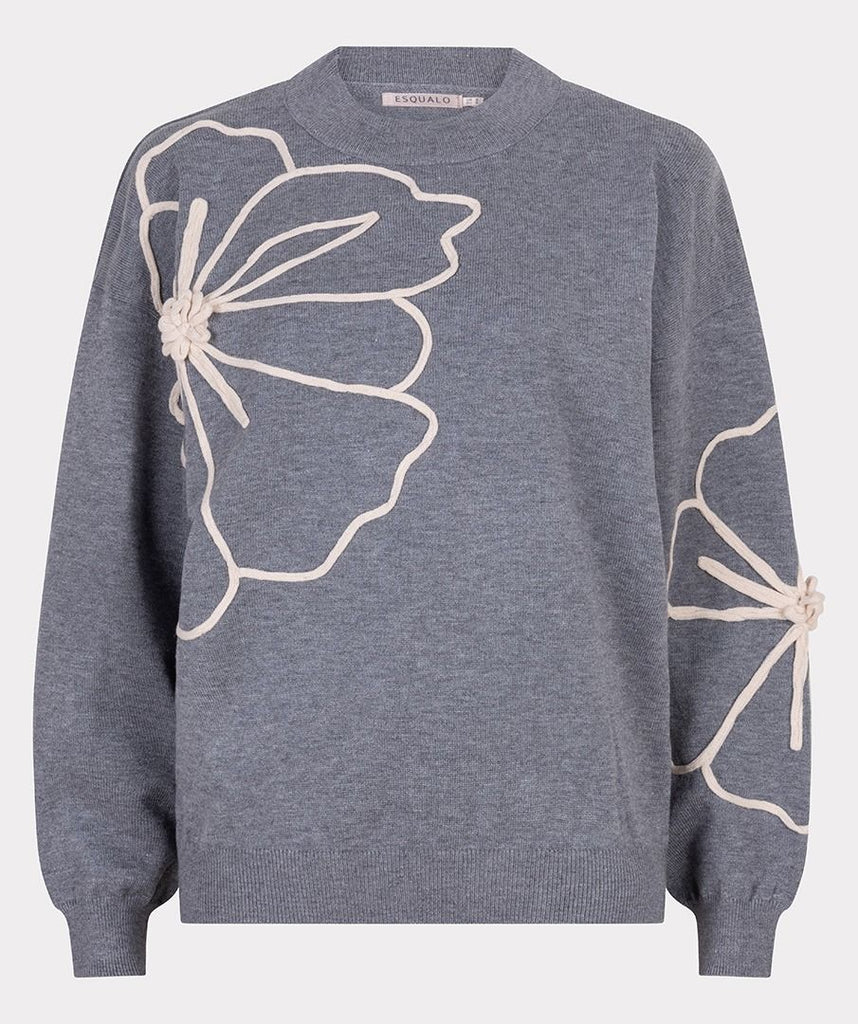 Esqualo Sweater Flower Patch