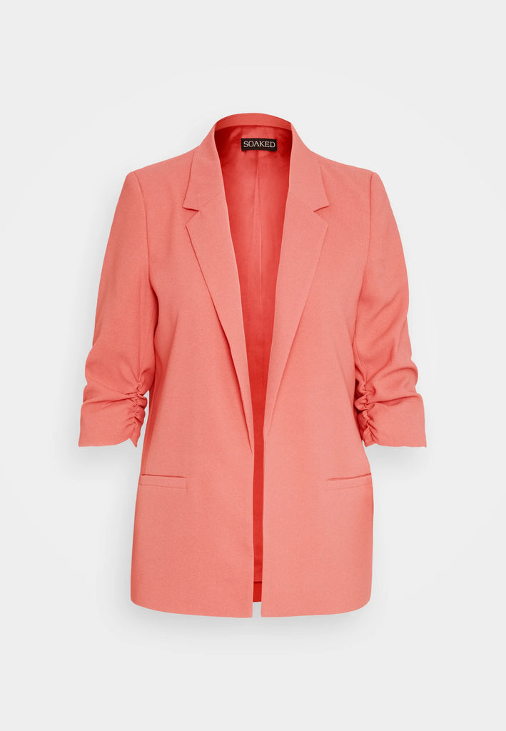 Soaked in Luxury Shirley Blazer Faded Rose