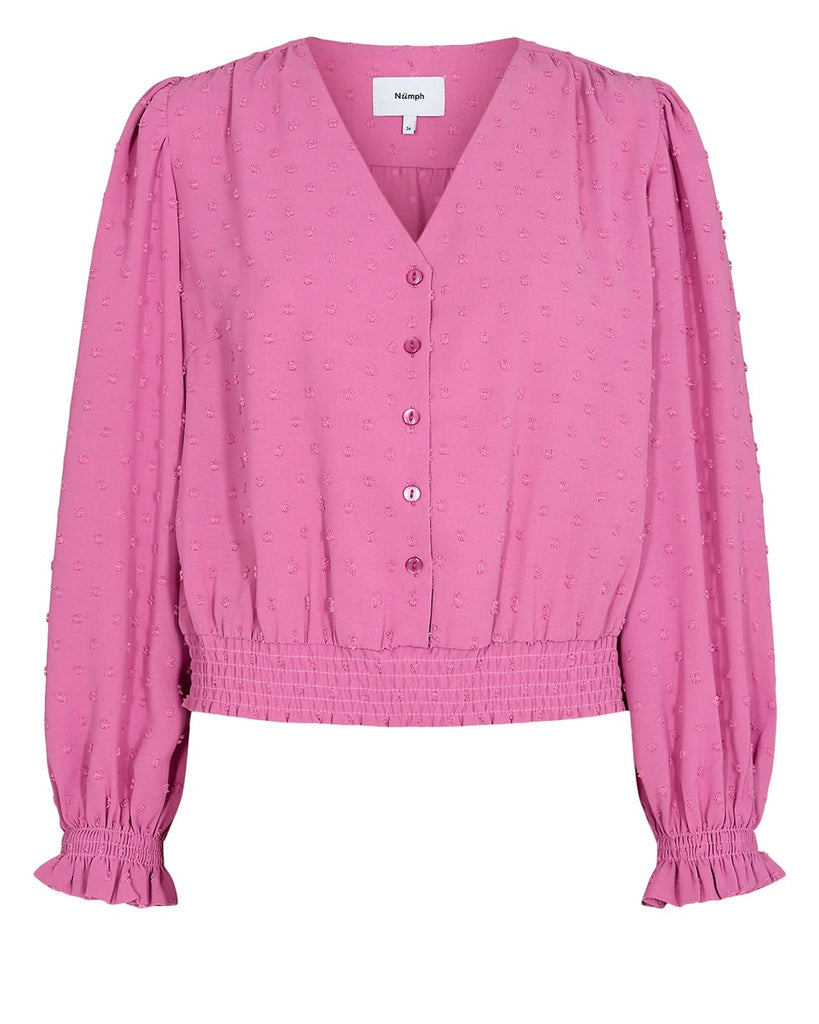 Numph Rebecca Pink Shirt