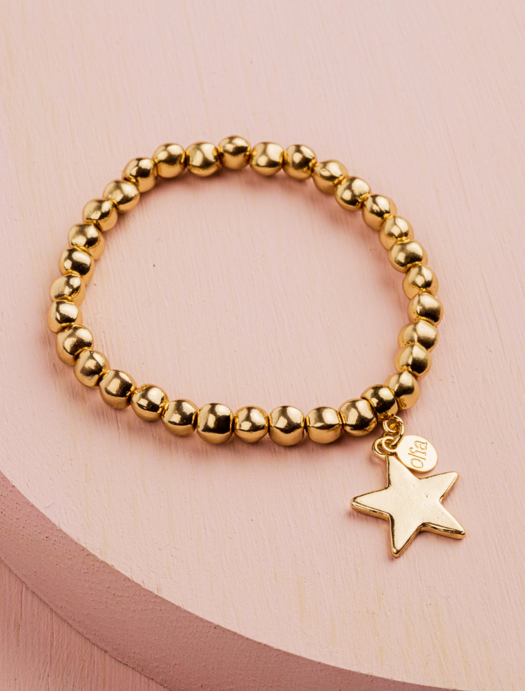 Olia Ella Star Gold Bracelet