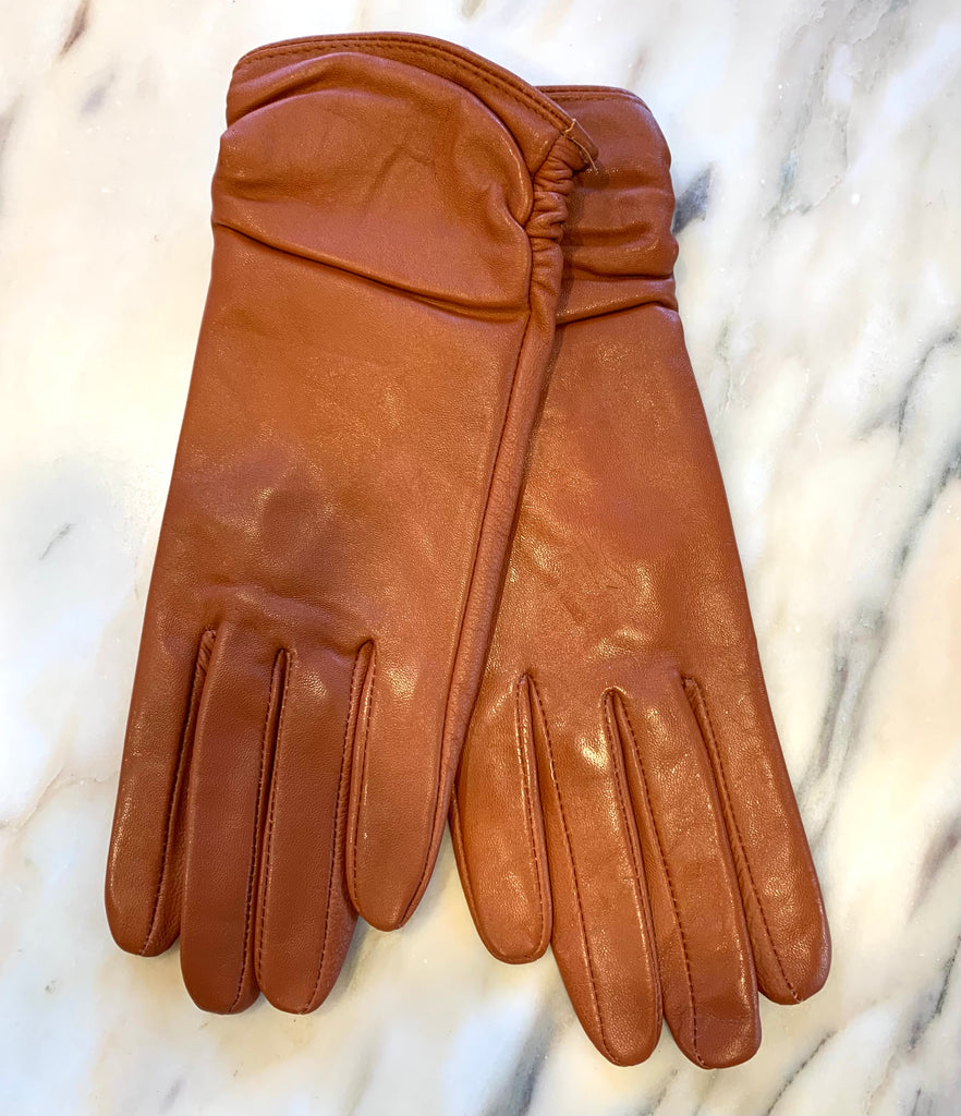 IH Crush Gloves Tan