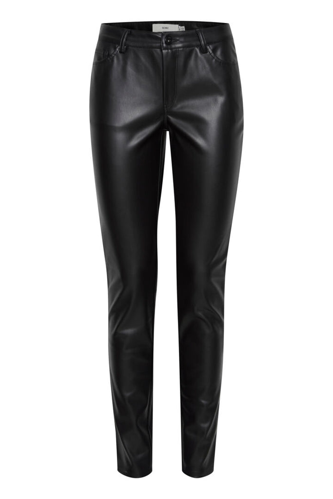 IH Tril Faux Leather Trousers
