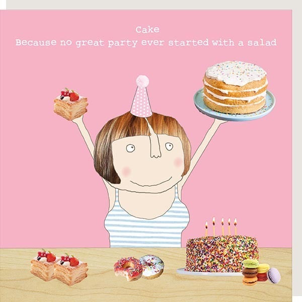 Rosie Cake Card